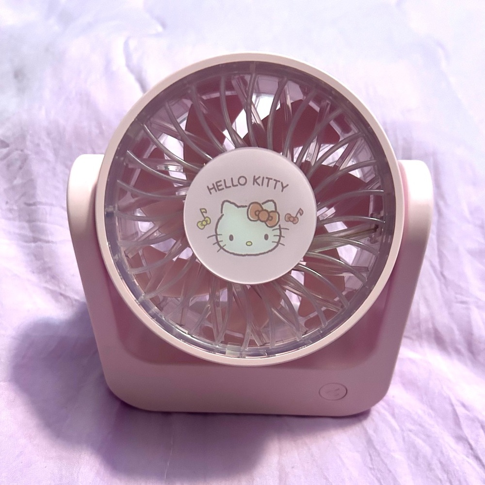 Hello Kitty Portable Desk Fan